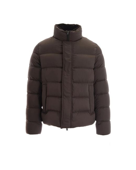 Herno Black Winter Jackets for men