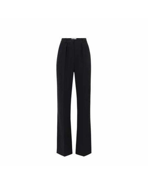 Elisabetta Franchi Black Wide Trousers