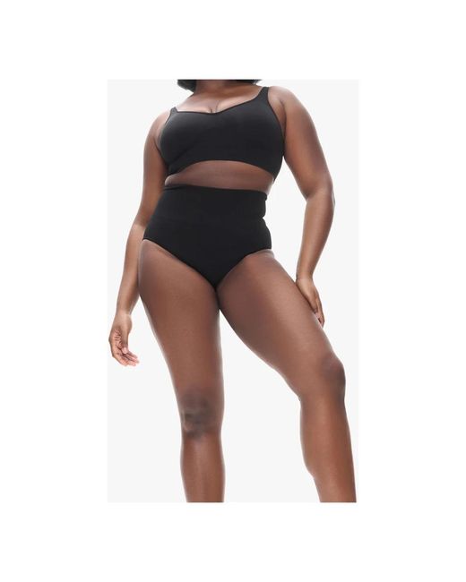 Heist Studios Ondergoed ,Zwart ,Contour Naadloze High Waist Slip in het Black