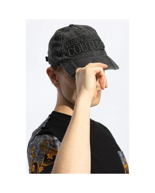 Caps di Versace Jeans Couture in Black da Uomo