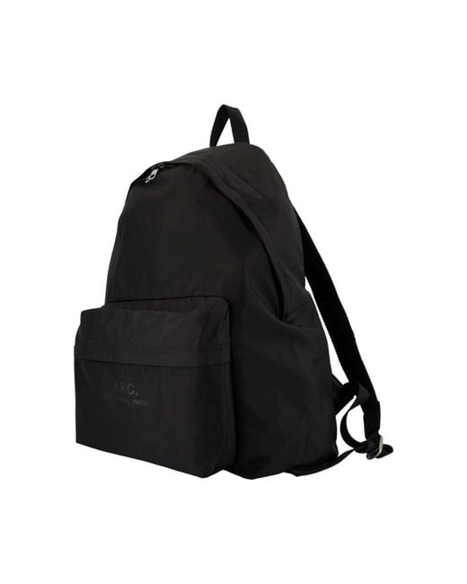 A.P.C. Black Backpacks for men