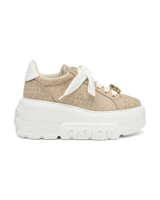 Queen bee sneakers Casadei de color Natural