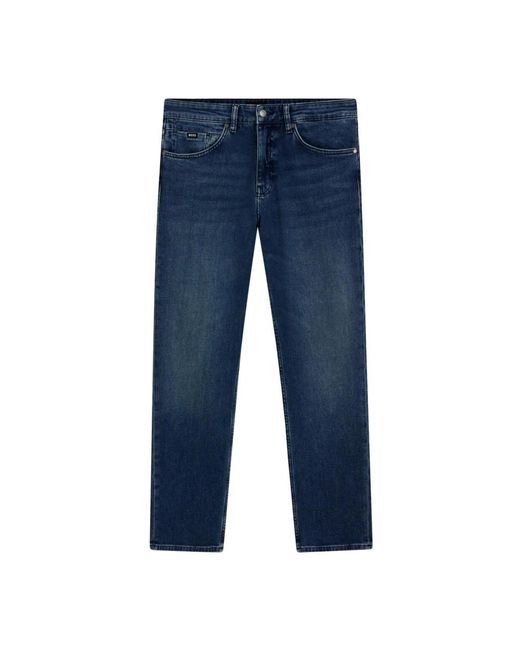 Boss Blue Slim Fit Jeans for men