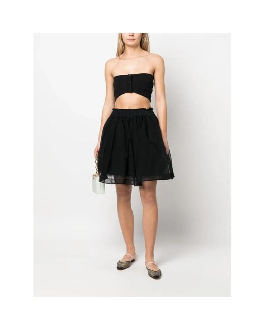 Philosophy Di Lorenzo Serafini Black Sleeveless Tops