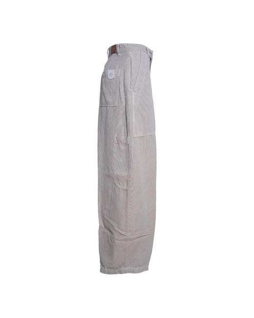 Siviglia Gray Wide Trousers
