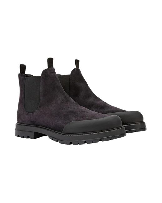 Peuterey Black Chelsea Boots for men