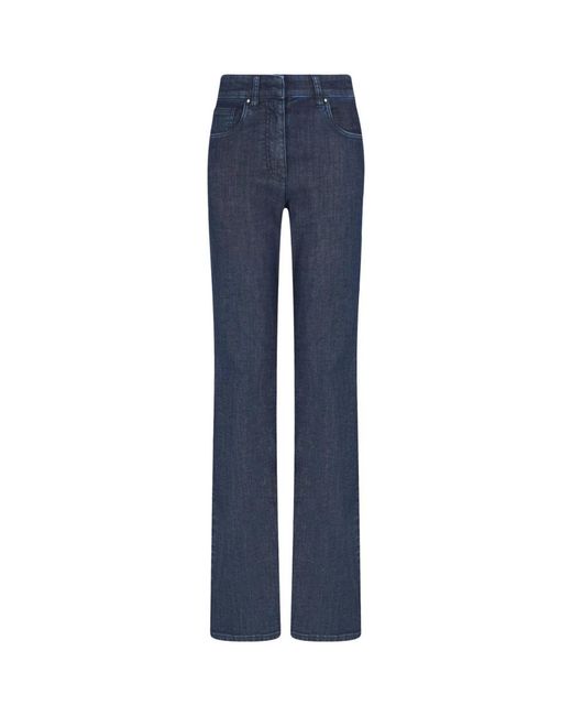 Giorgio Armani Blue Bootcut Jeans