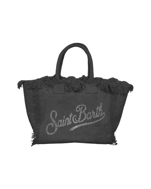 Mc2 Saint Barth Black Tote Bags