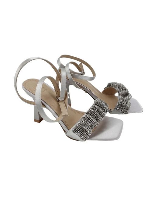 TWENTYFOUR Metallic High Heel Sandals
