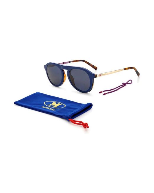 M Missoni Blue Sunglasses for men