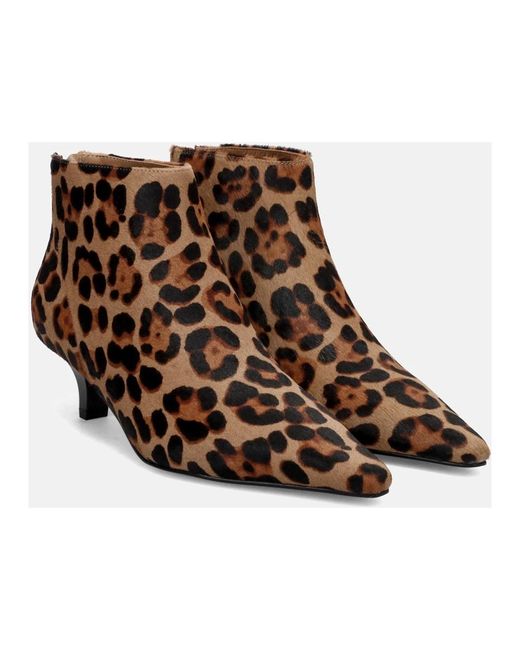 Jeannot Heeled Boots in het Brown