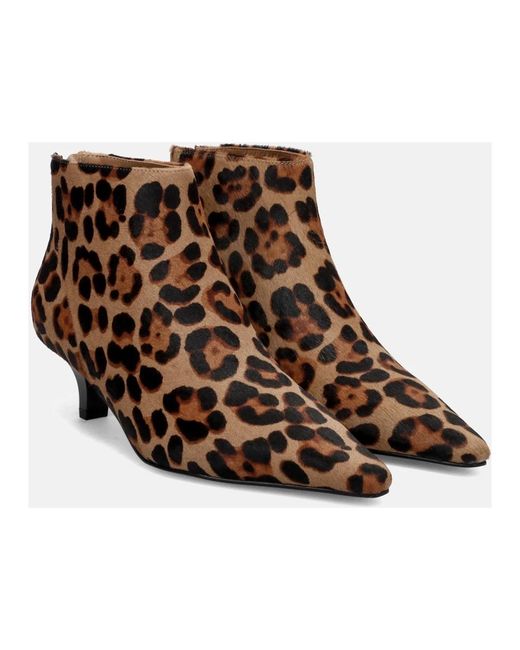 Jeannot Heeled Boots in het Brown