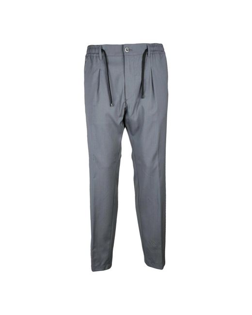 Cruna Broeken ,Grijs ,Wol Pantalone in het Gray voor heren
