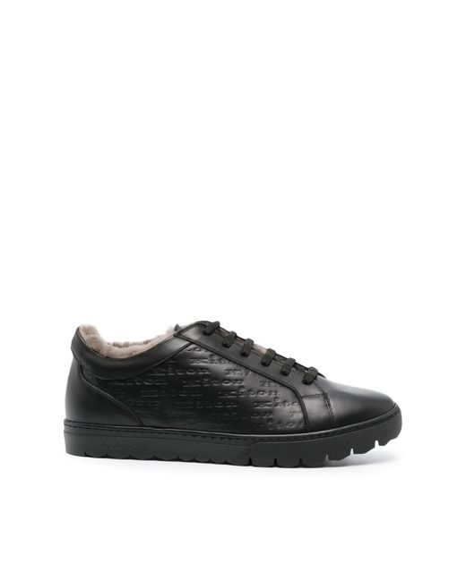 Kiton Black Sneakers for men