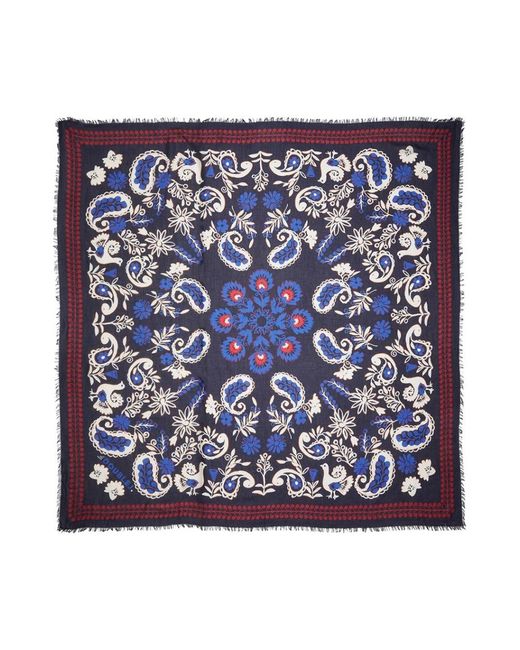 LaDoubleJ Blue Forest Scarf