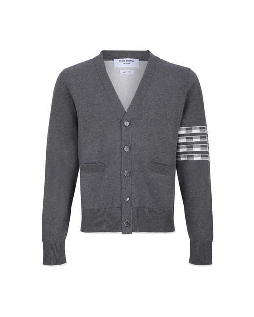 Cardigans Thom Browne de hombre de color Gray