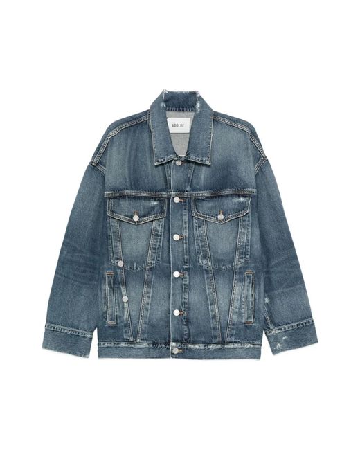 Agolde Denim Jackets in het Blue