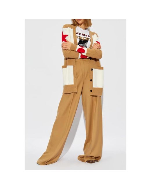 Max Mara Red Cardigans