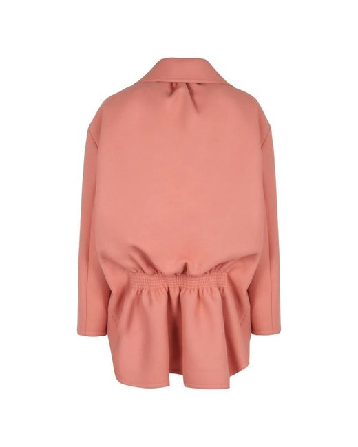 Fendi Pink Single-Breasted Coats