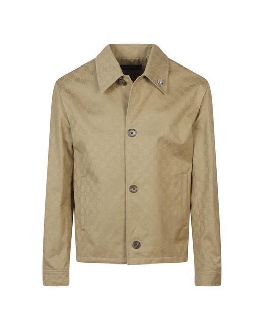 Gucci Green Light Jackets for men