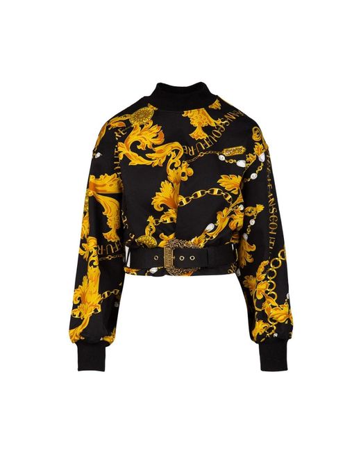 Versace Jeans Couture Black Sweatshirts