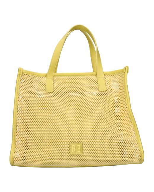 Rebelle Yellow Shopping Bags