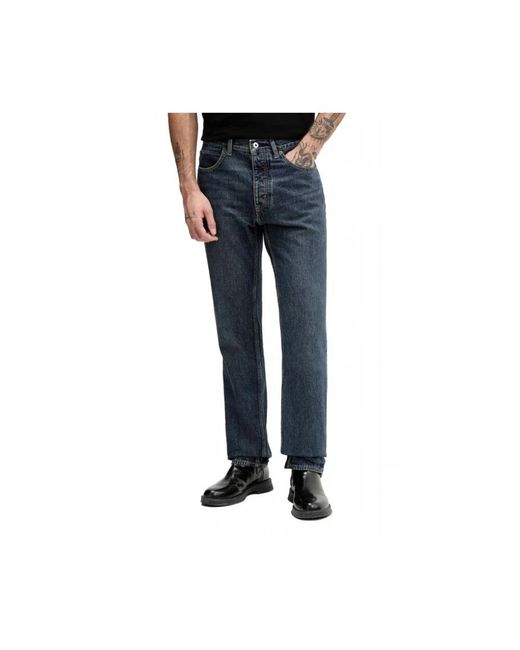 HUGO Blue Straight Fit Jeans for men
