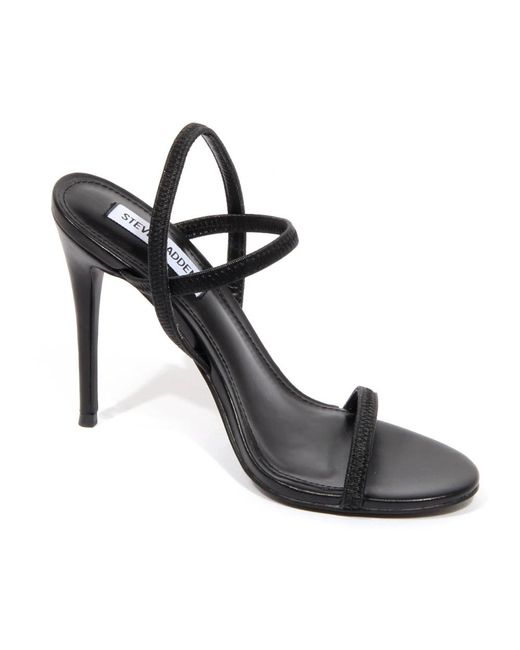 Steve Madden Black High Heel Sandals