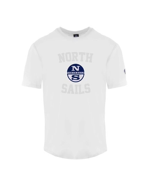 North Sails White T-Shirts for men
