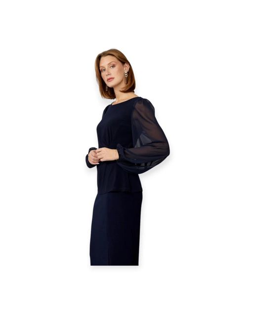 FRANK LYMAN Polyester Blouse in het Blue
