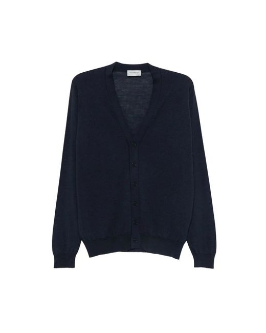Cardigans John Smedley de hombre de color Blue