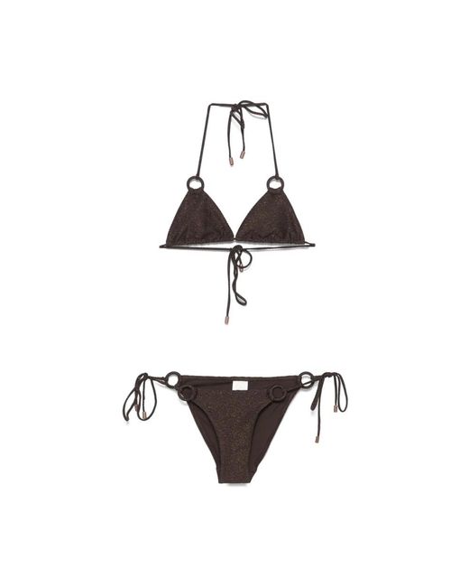 Zimmermann Badmode ,Bruin ,Choco Strandkleding Stijl in het Black