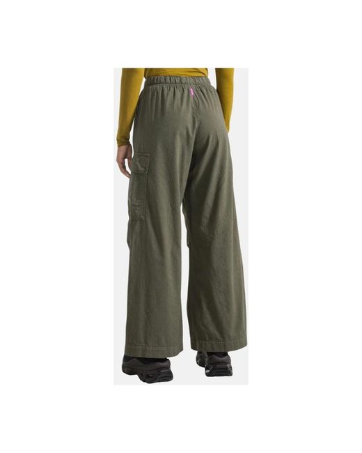 Deha D32345 Wijde Broek in het Green