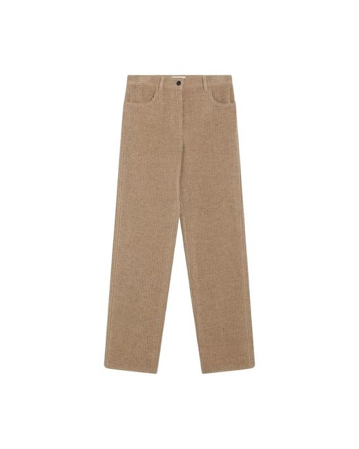 The Row Natural Straight Trousers