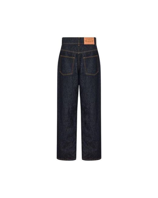 Moschino Blue Straight Fit Jeans