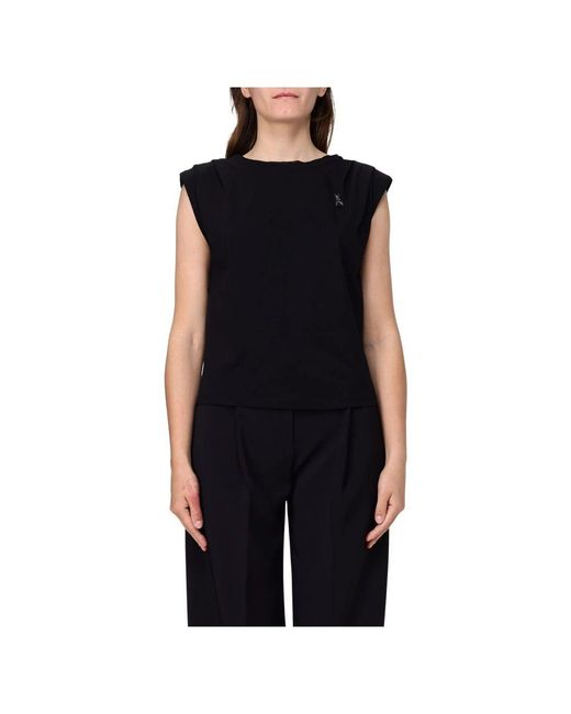 Patrizia Pepe Black Stylisches Top Für Trendsetter