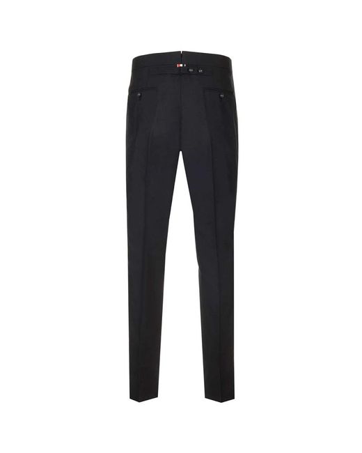 Thom Browne Blue Suit Trousers for men