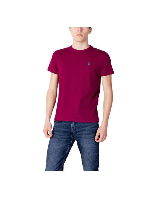 U.S. POLO ASSN. Purple T-Shirts for men