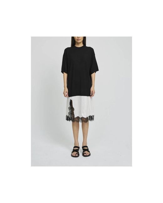 Laurence Bras Black Midi Dresses