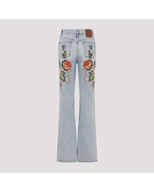 Valentino Blue Flare Jeans