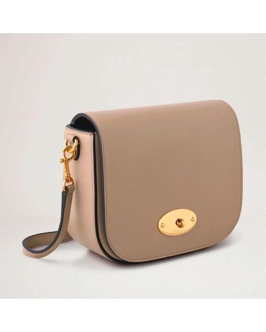Mulberry Natural Small Darley Satchel