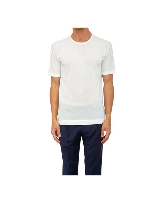 Peuterey Tops ,Wit ,Katoen Stijlvolle T-Shirts Voor Mannen En Vrouwen in het Blue voor heren