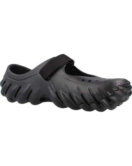 CROCSTM Black Echo Mary Jane Clog