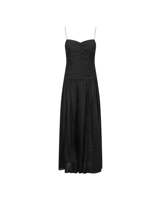 Midi Dresses Matteau de color Black