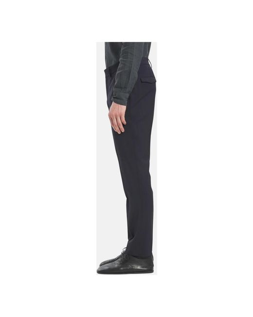 Barena Broeken ,Blauw ,Wol Wollen Regular Broek Met Zij- En Achterzakken in het Gray voor heren