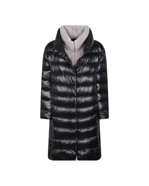 Down Coats Herno de color Black
