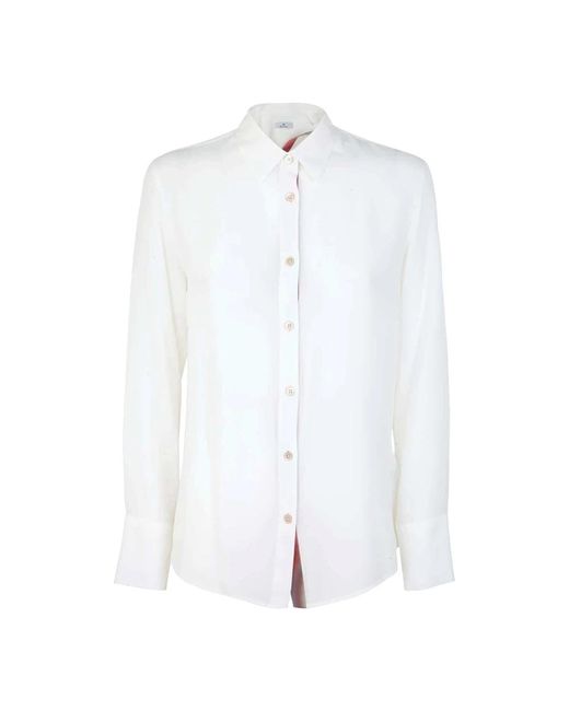 PS by Paul Smith White Stylisches hemd