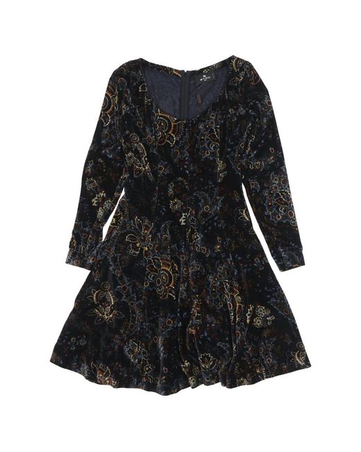 Etro Black Short Dresses