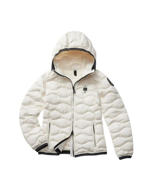 Blauer Metallic Down Jackets
