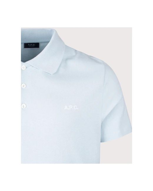 Polo Shirts A.P.C. de hombre de color Blue